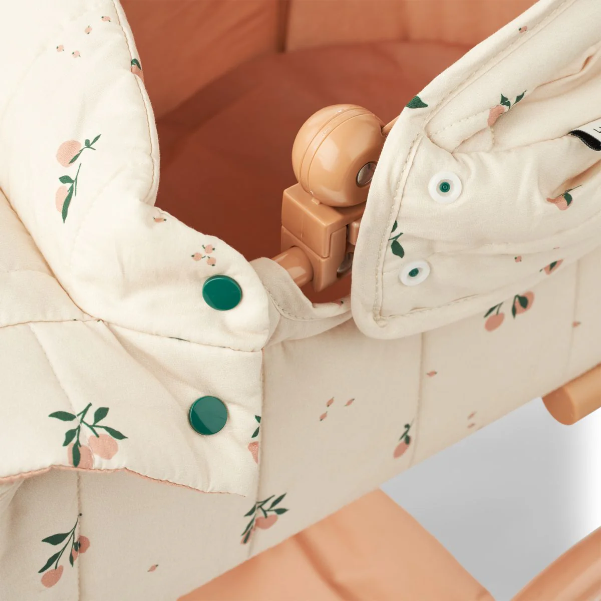 Adaline Doll Pram - Peach / Sea shell - Image 3