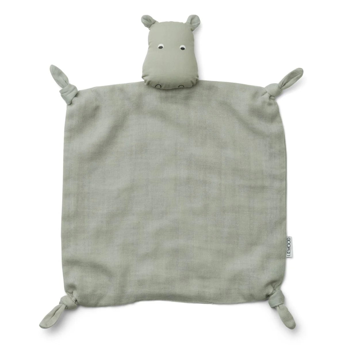 Agnete Cuddle Cloth - Hippo dove blue
