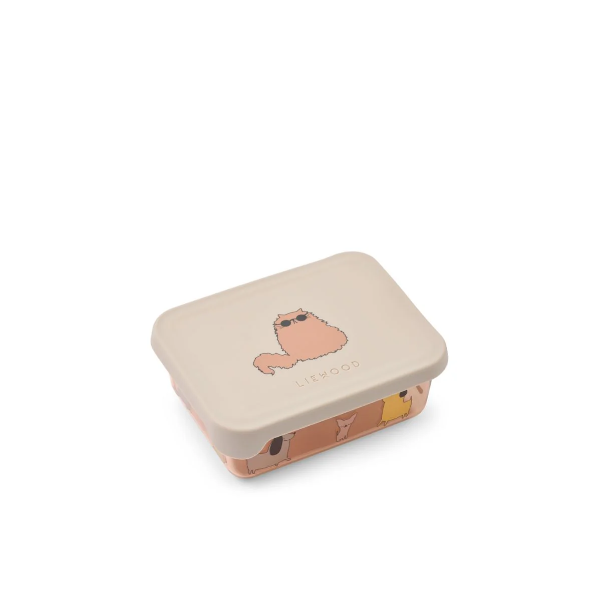 Ako Tritan Snack Box - Cats and Dogs / Sandy