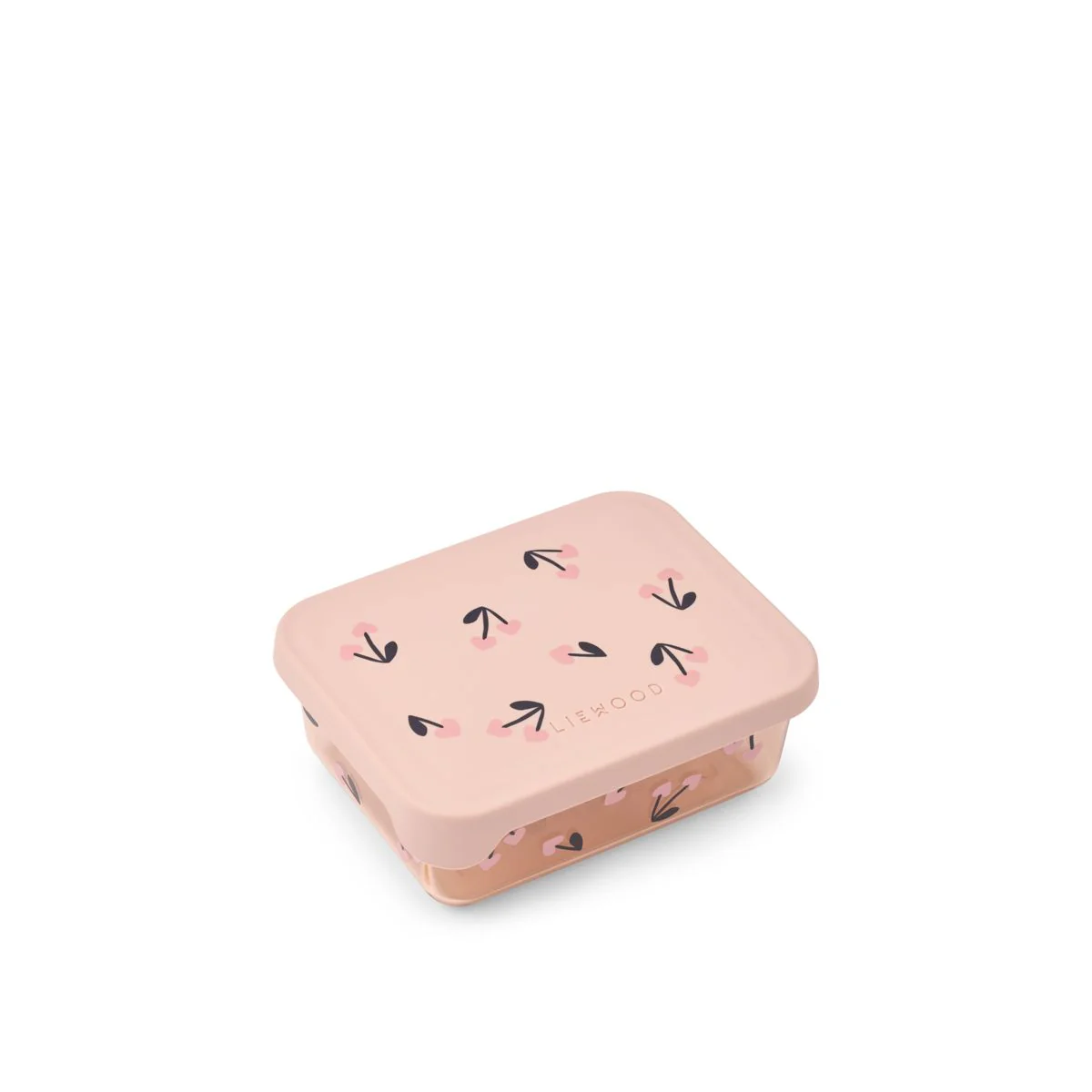 Ako Tritan Snack Box - Cherry heart / Rosey