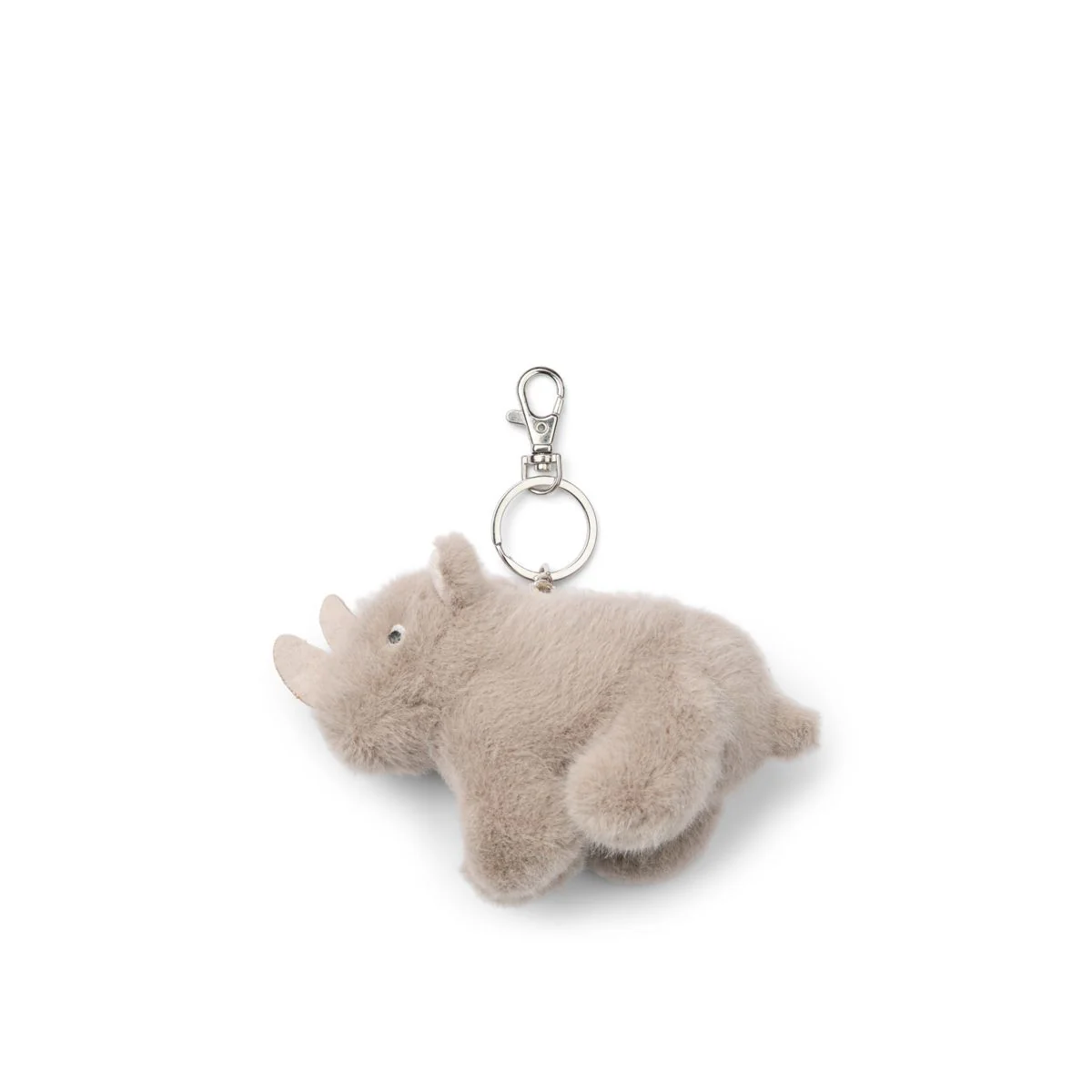Alfredo Rhino Keychain - Stone beige