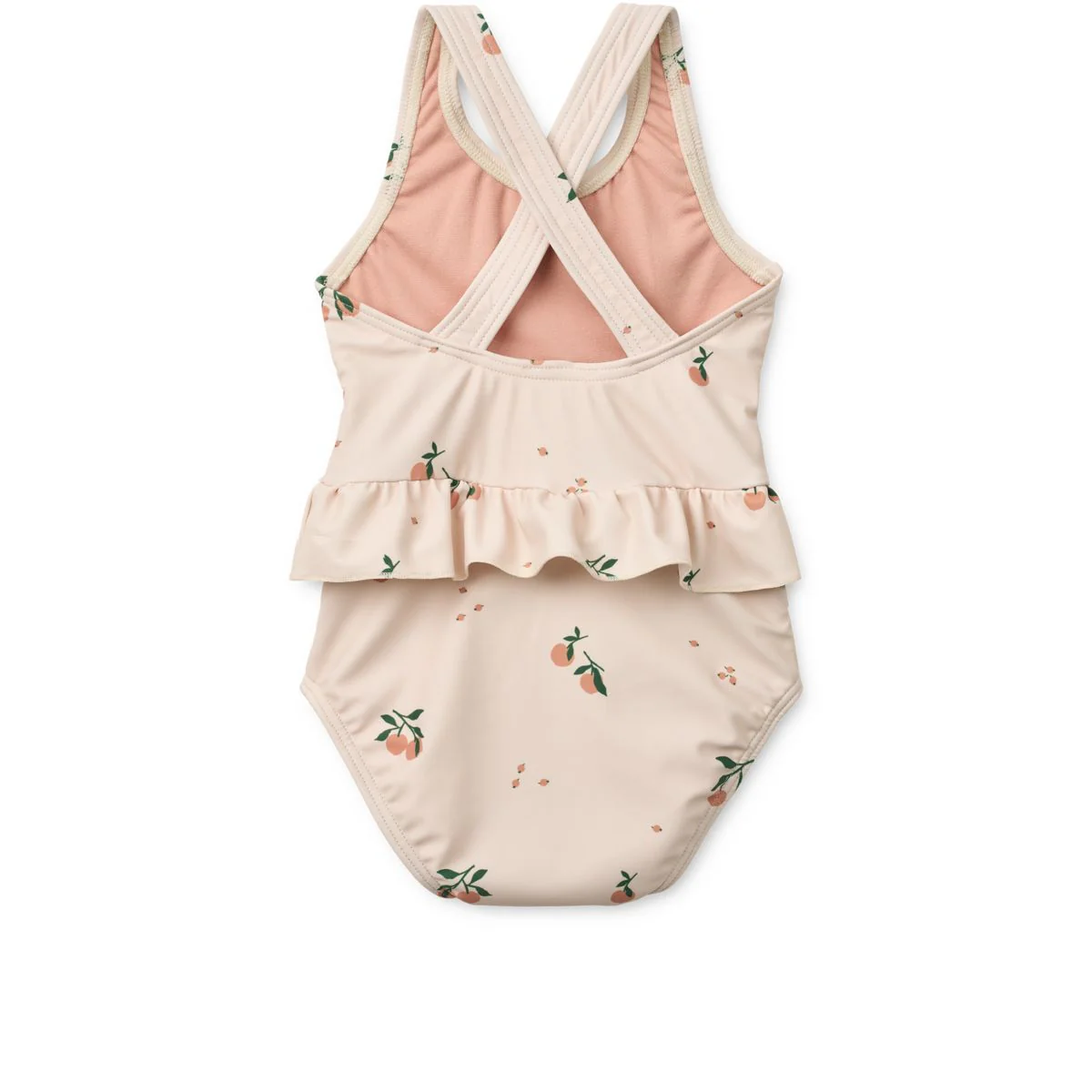Amara Baby Printed Swimsuit - Peach / Sea shell - Image 2