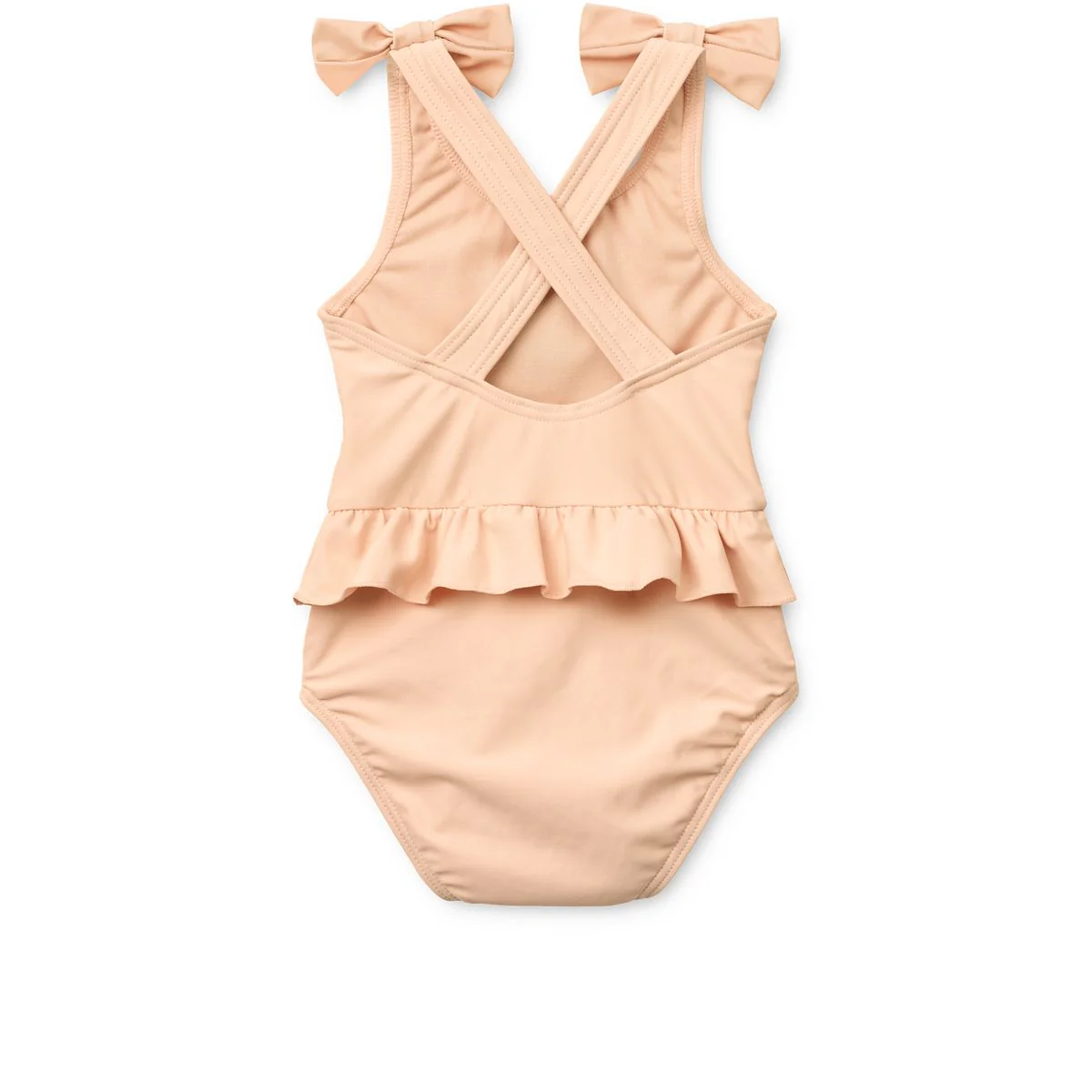 Amara Baby Swimsuit with Bow - Apple blossom - Image 2