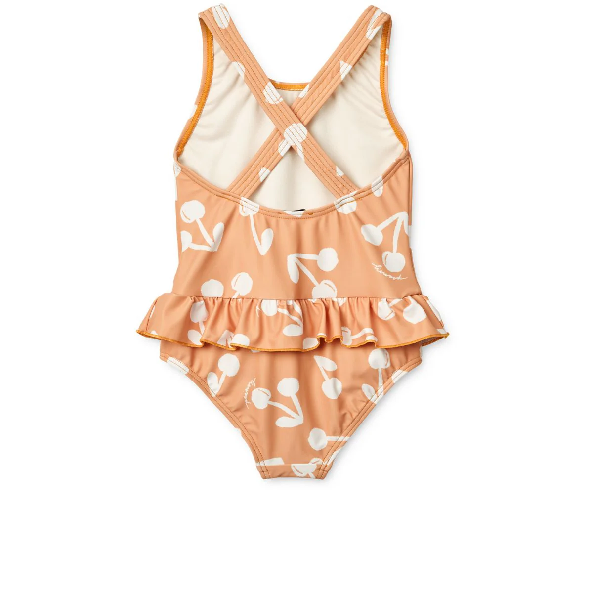 Amara Printed Swimsuit - Cherry blossom / Light apricot - Image 2