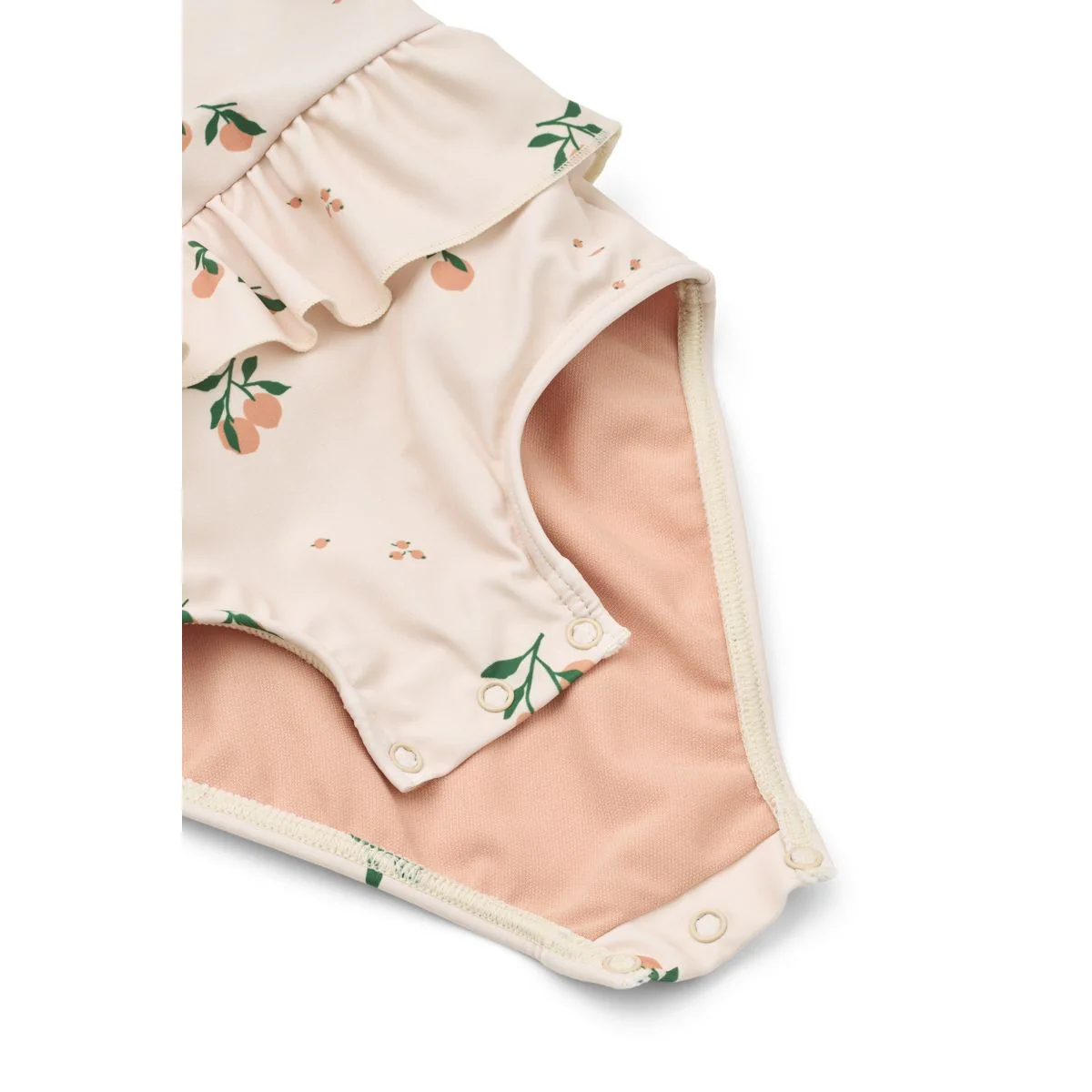 Amara Printed Swimsuit - Peach / Sea shell - Image 3