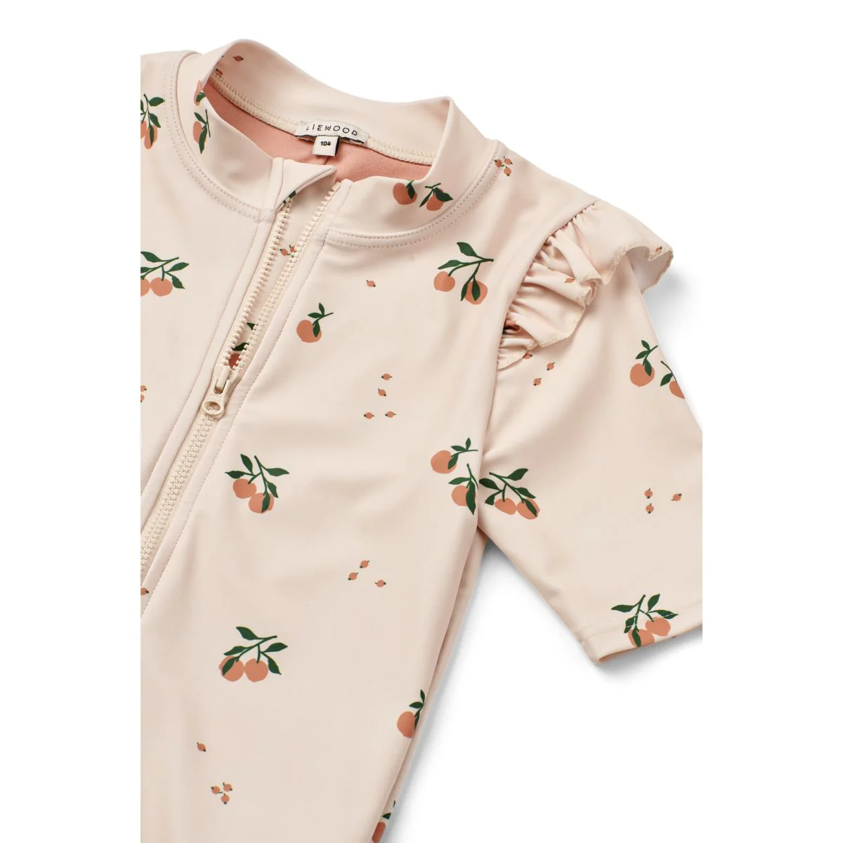 Amel printed swim jumpsuit - Peach / Sea shell - Image 3