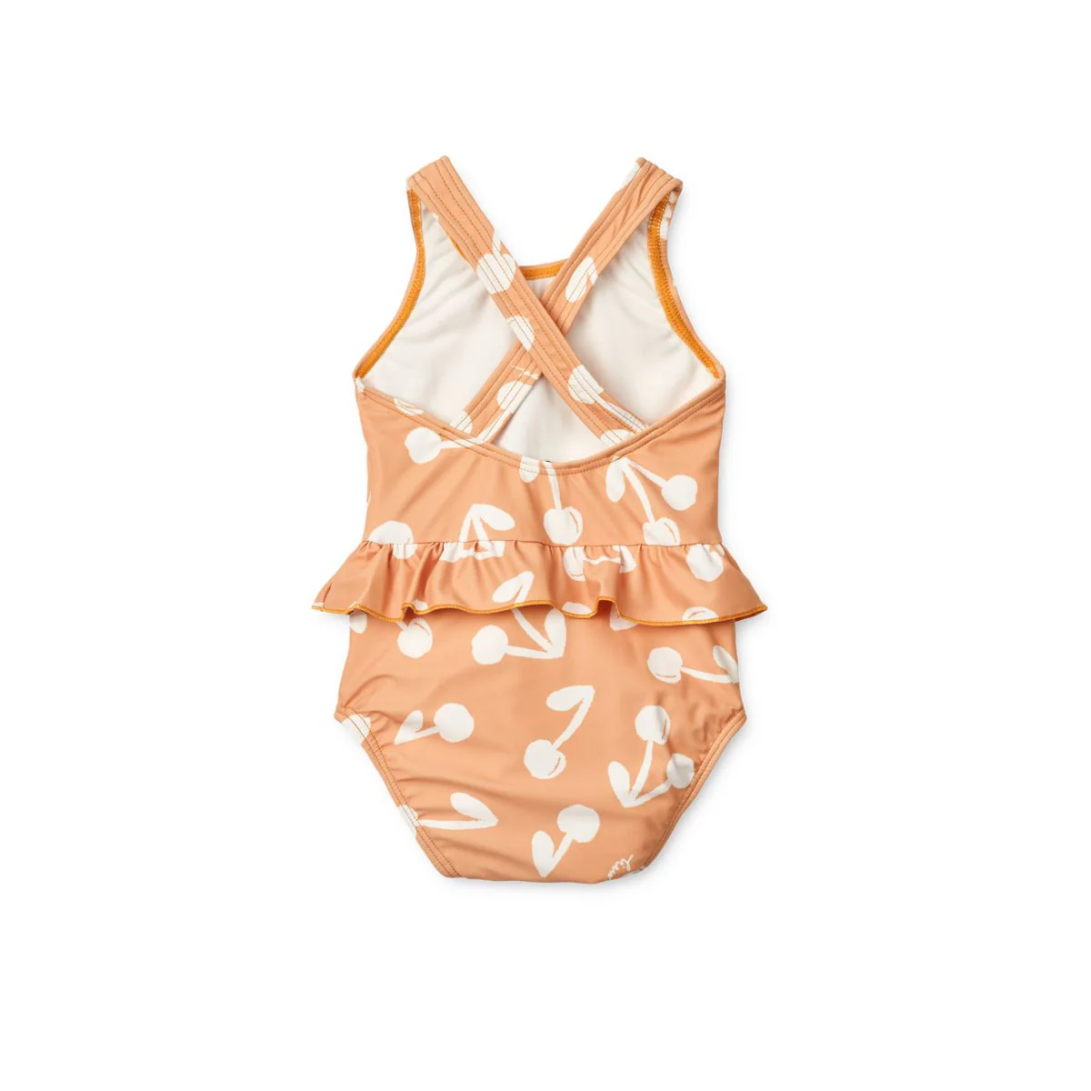 Amina Print Baby Swimsuit - Cherry blossom / Light apricot - Image 2