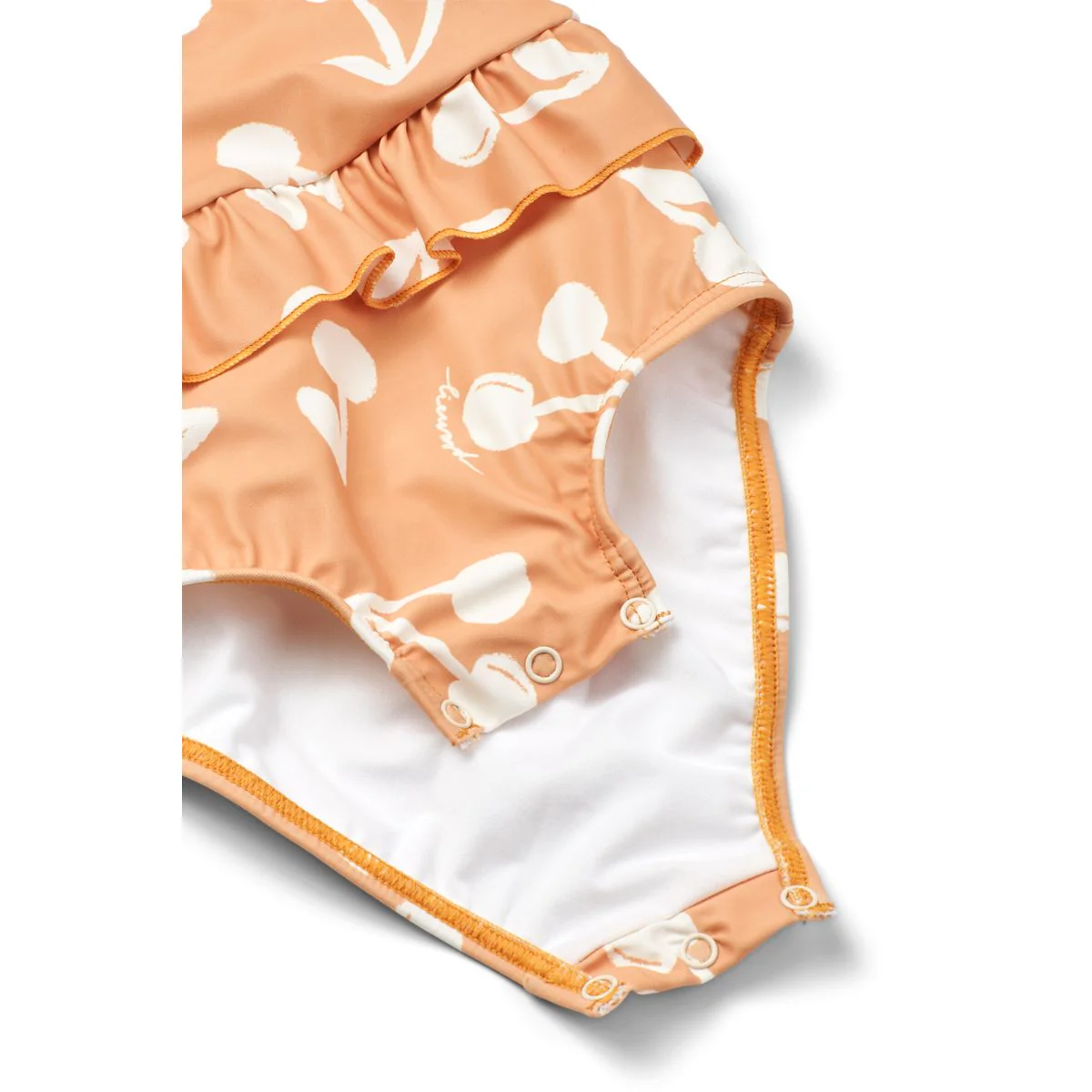 Amina Print Baby Swimsuit - Cherry blossom / Light apricot - Image 3