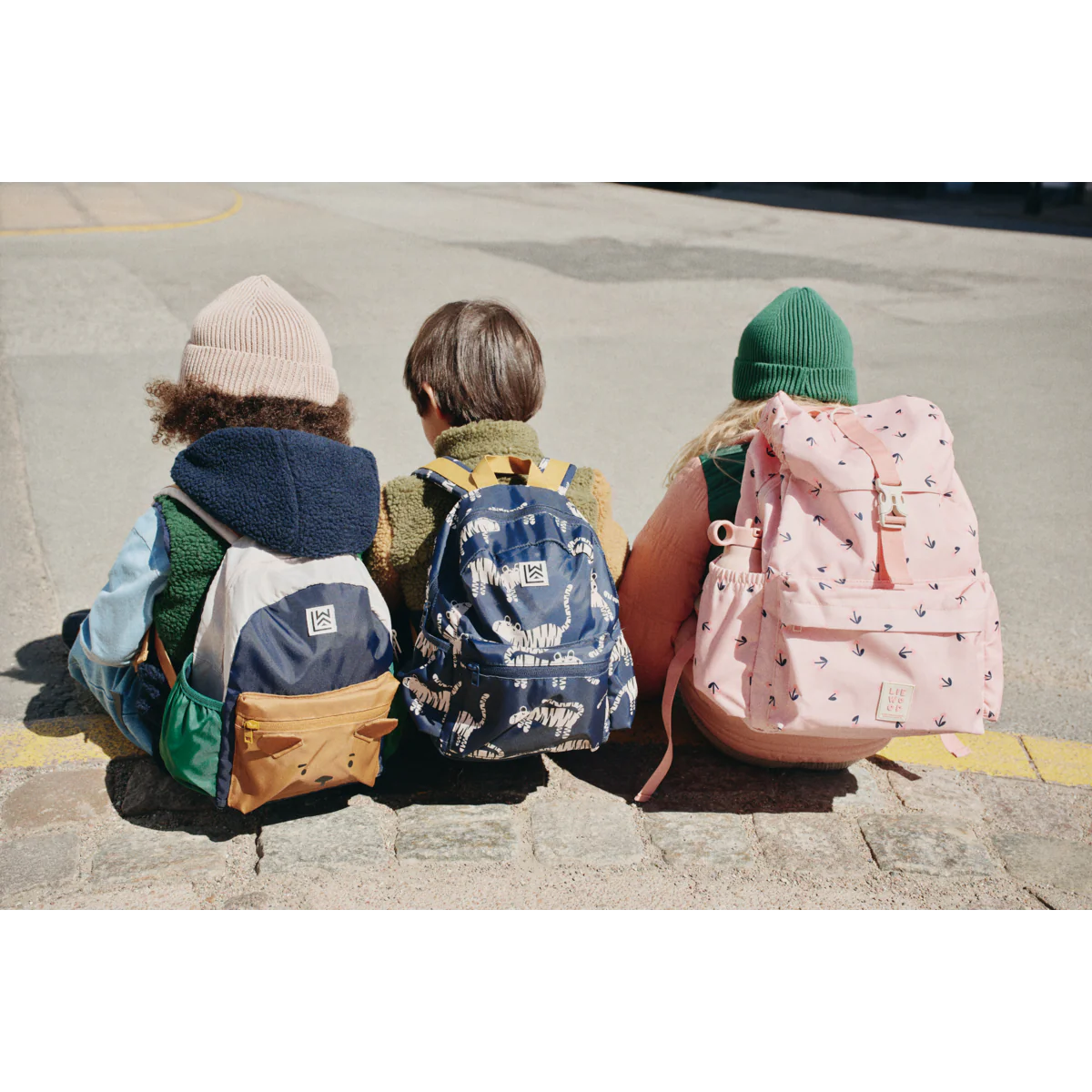 Andreas Bear Backpack - Classic navy multi mix - Image 4