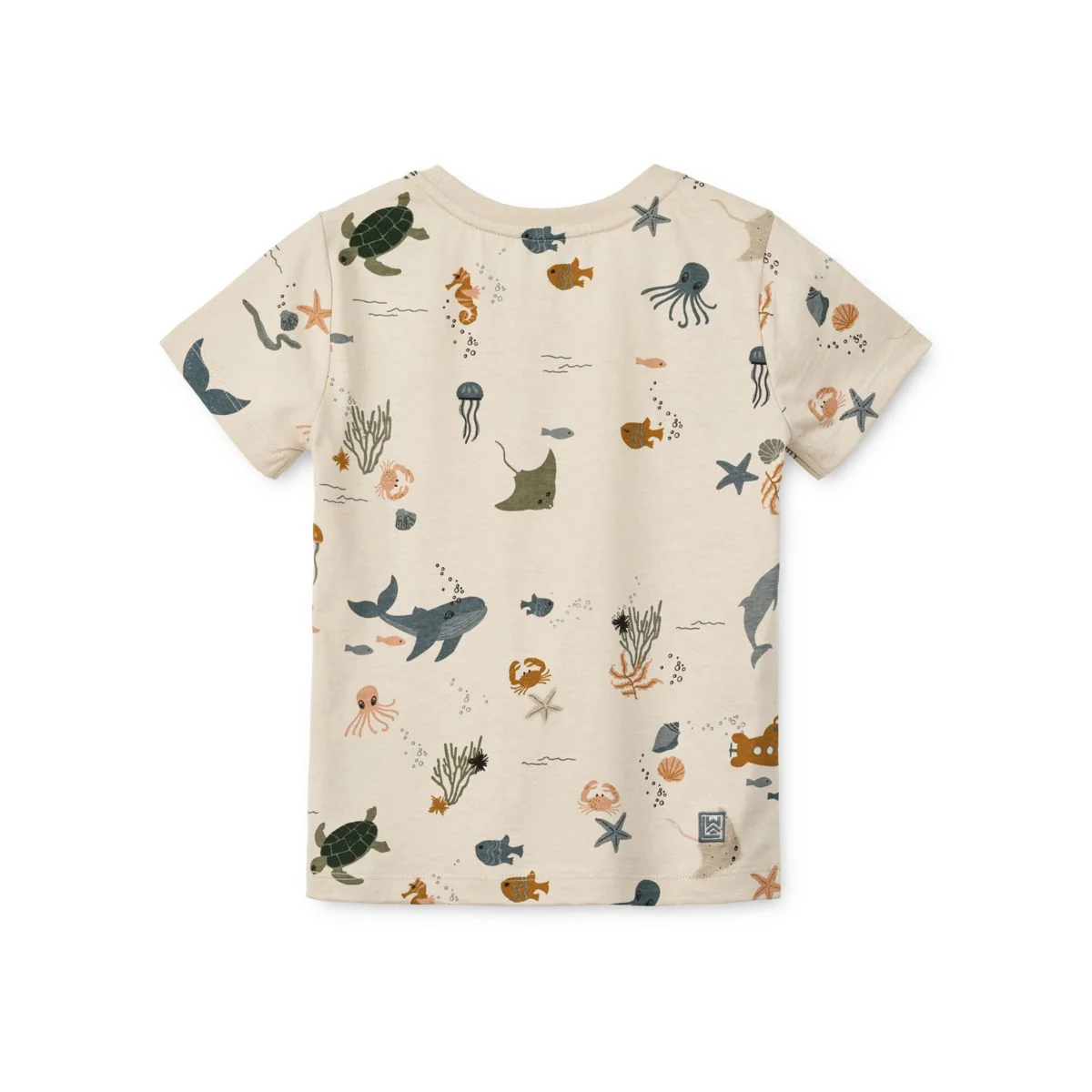 Apia Printed Short-sleeve T-shirt - Sea creature / Sandy - Image 3