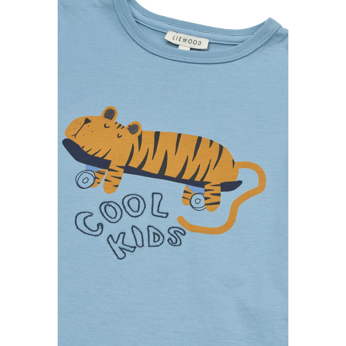 Apia short-sleeve t-shirt - Tiger / Beach blue - Image 3