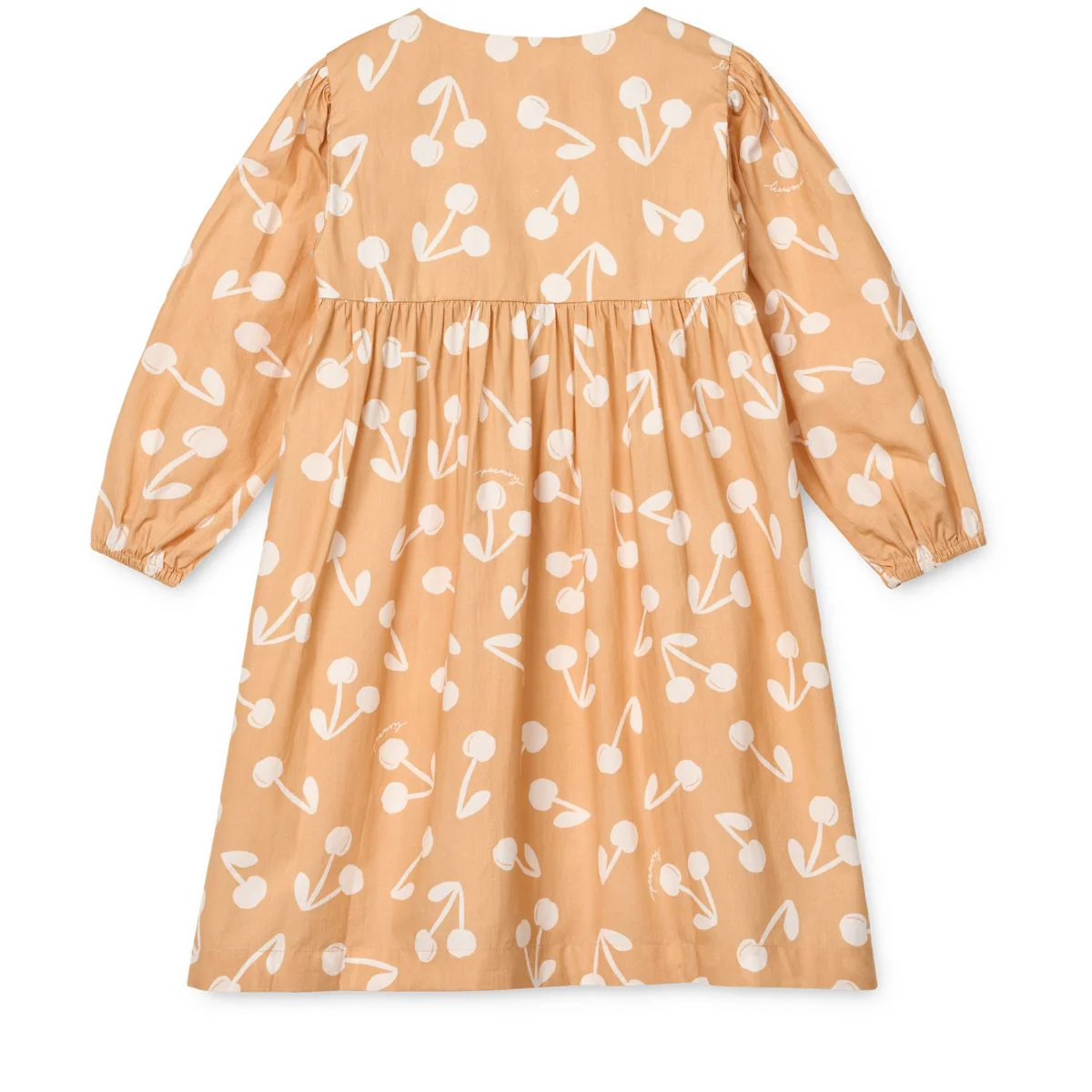 Ariana Printed Dress - Cherry blossom / Light apricot - Image 2