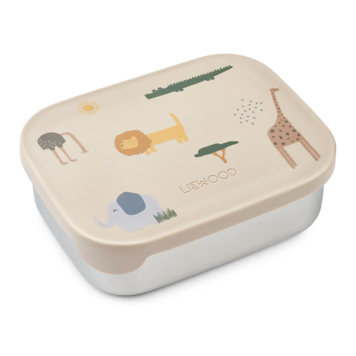ARTHUR Steel Lunchbox - Safari sandy mix