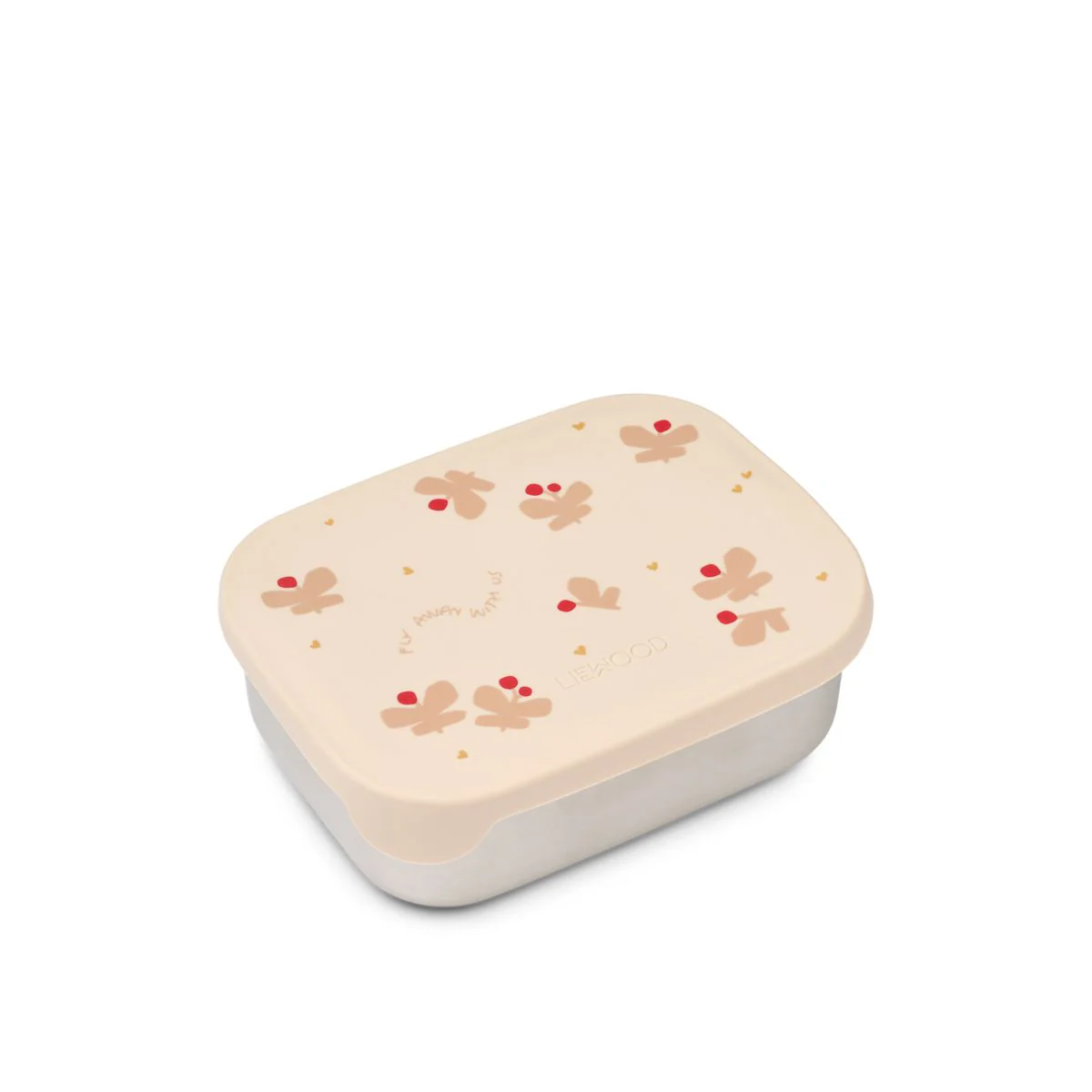 ARTHUR Steel Lunchbox - Butterfly / Apple blossom
