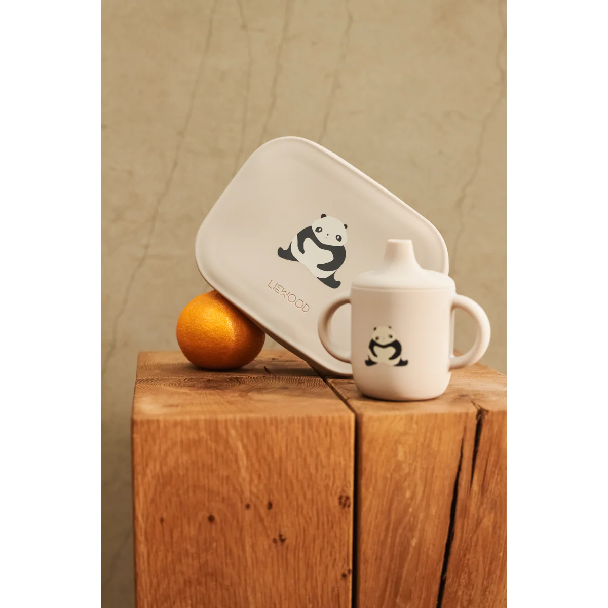 ARTHUR Steel Lunchbox - Panda / Sandy / dark grey - Image 4