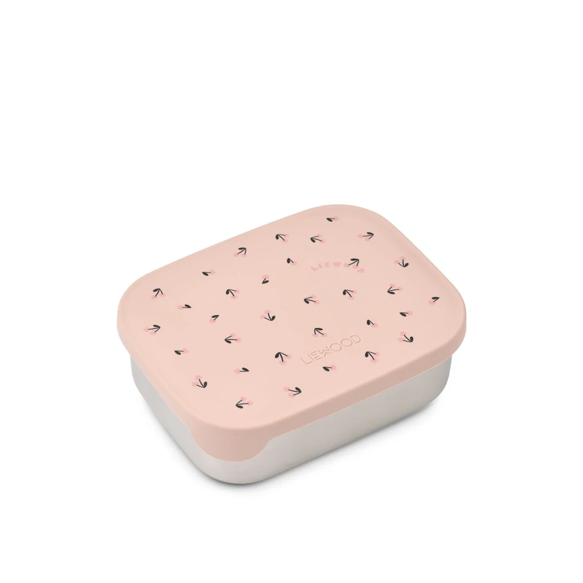 ARTHUR Steel Lunchbox - Mini Cherry heart / Rosey
