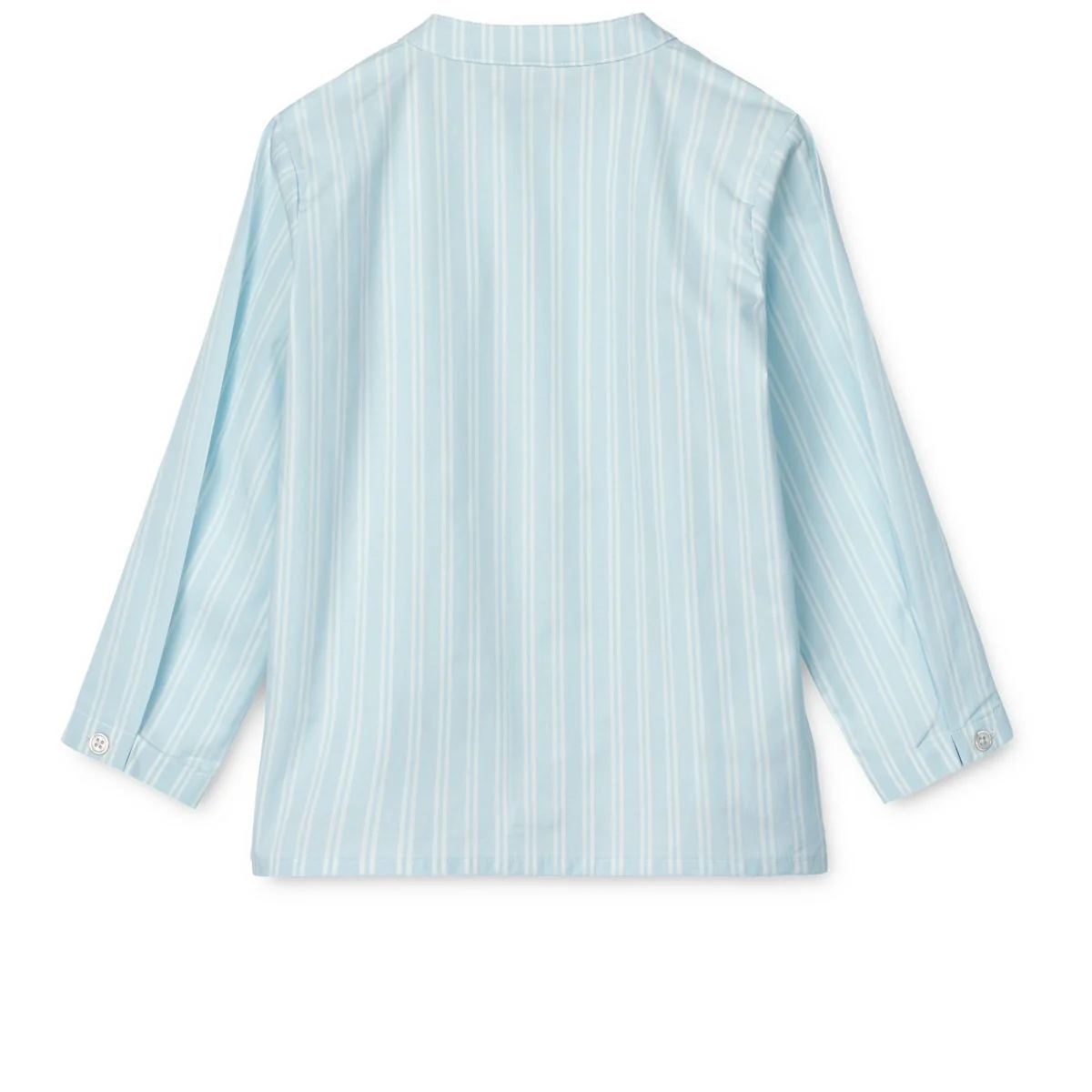 Ashton Stripe Shirt - Y/D stripe Pure sky / Creme de la creme - Image 2