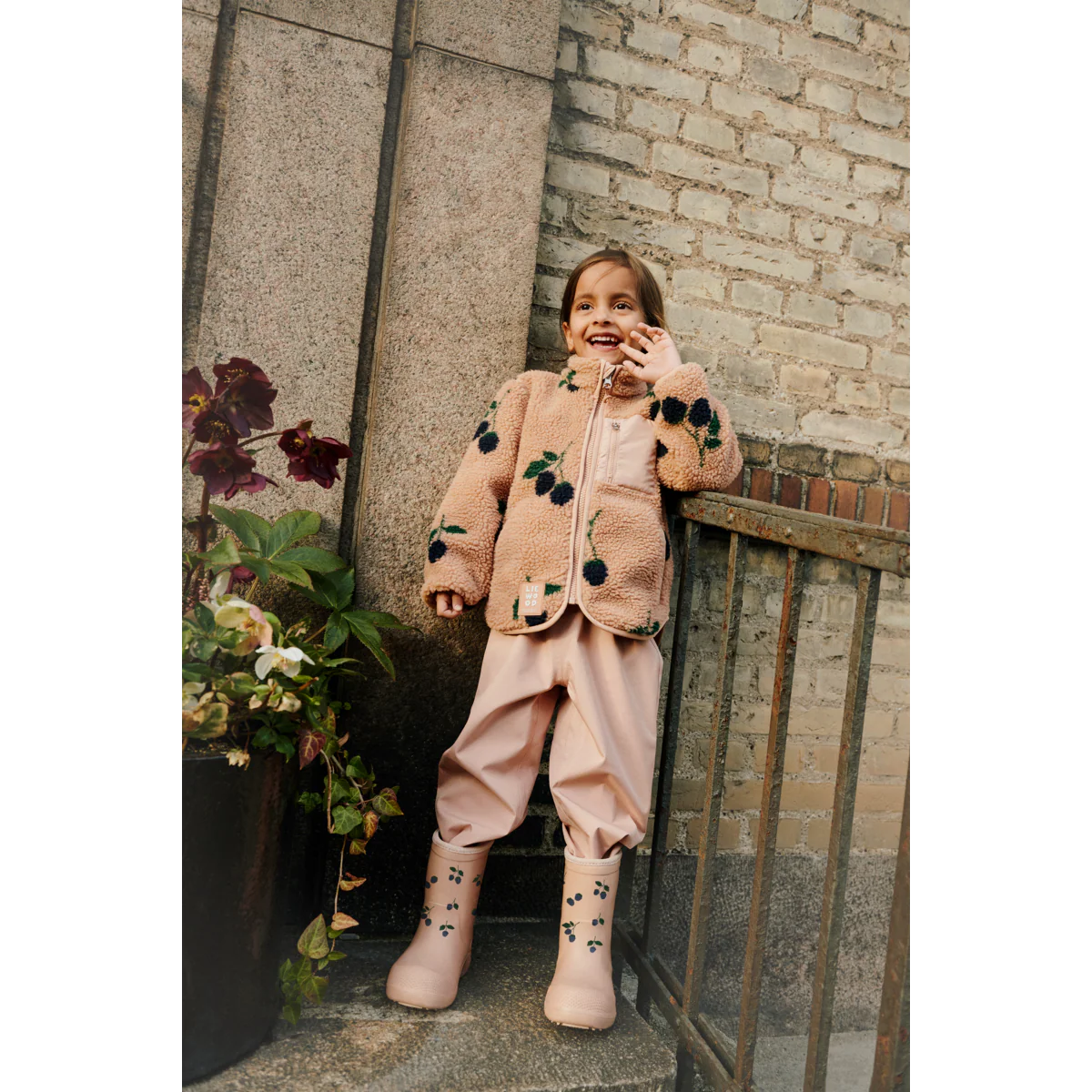 Aston Rain boots - Berry / Pale Tuscany - Image 7