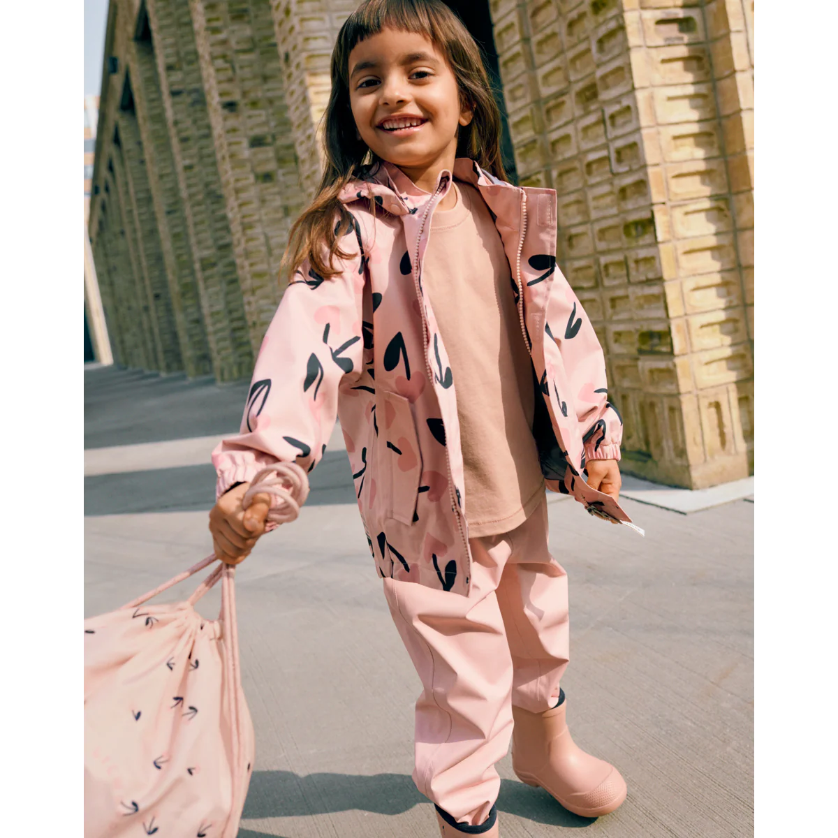 Aston Rain boots - Cherry Hearts / Pale Tuscany - Image 7