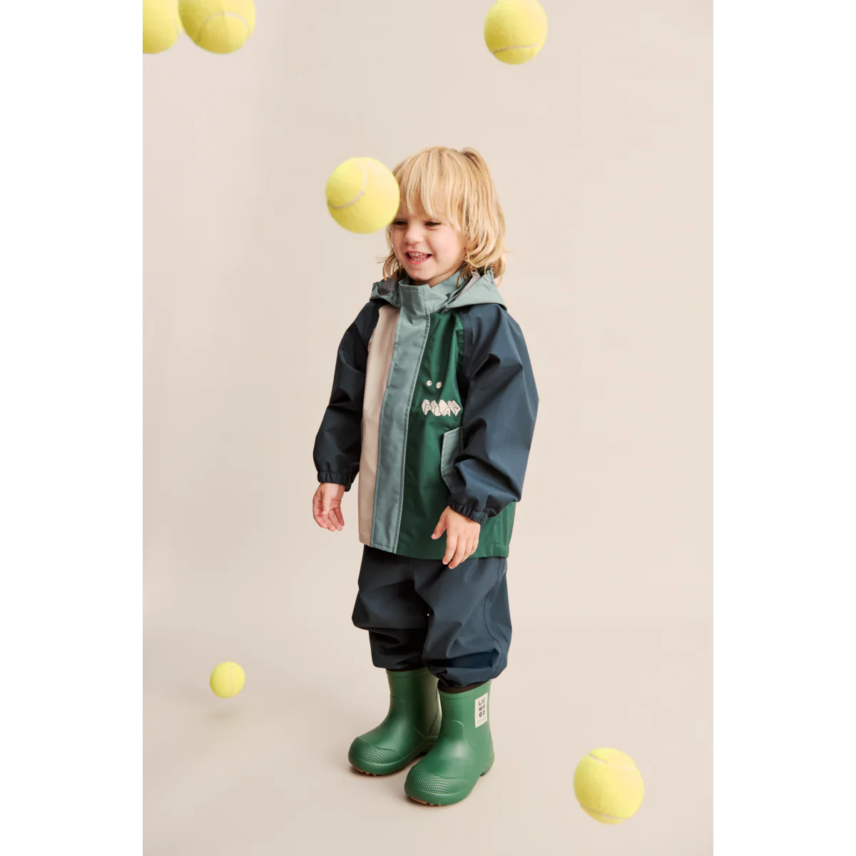 Aston Rain boots - Garden green mix - Image 6