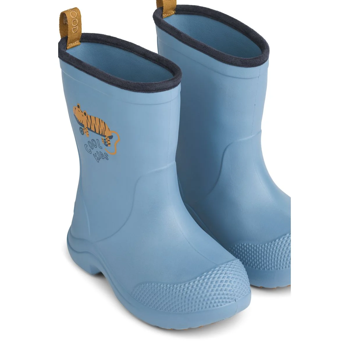 Aston Rain boots - Tiger / Beach blue - Image 4