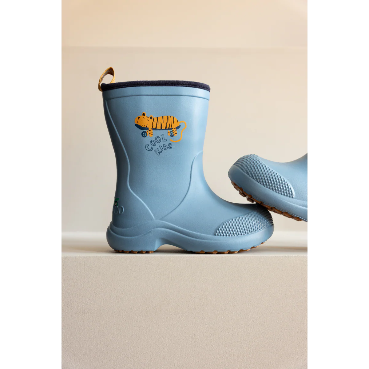 Aston Rain boots - Tiger / Beach blue - Image 6