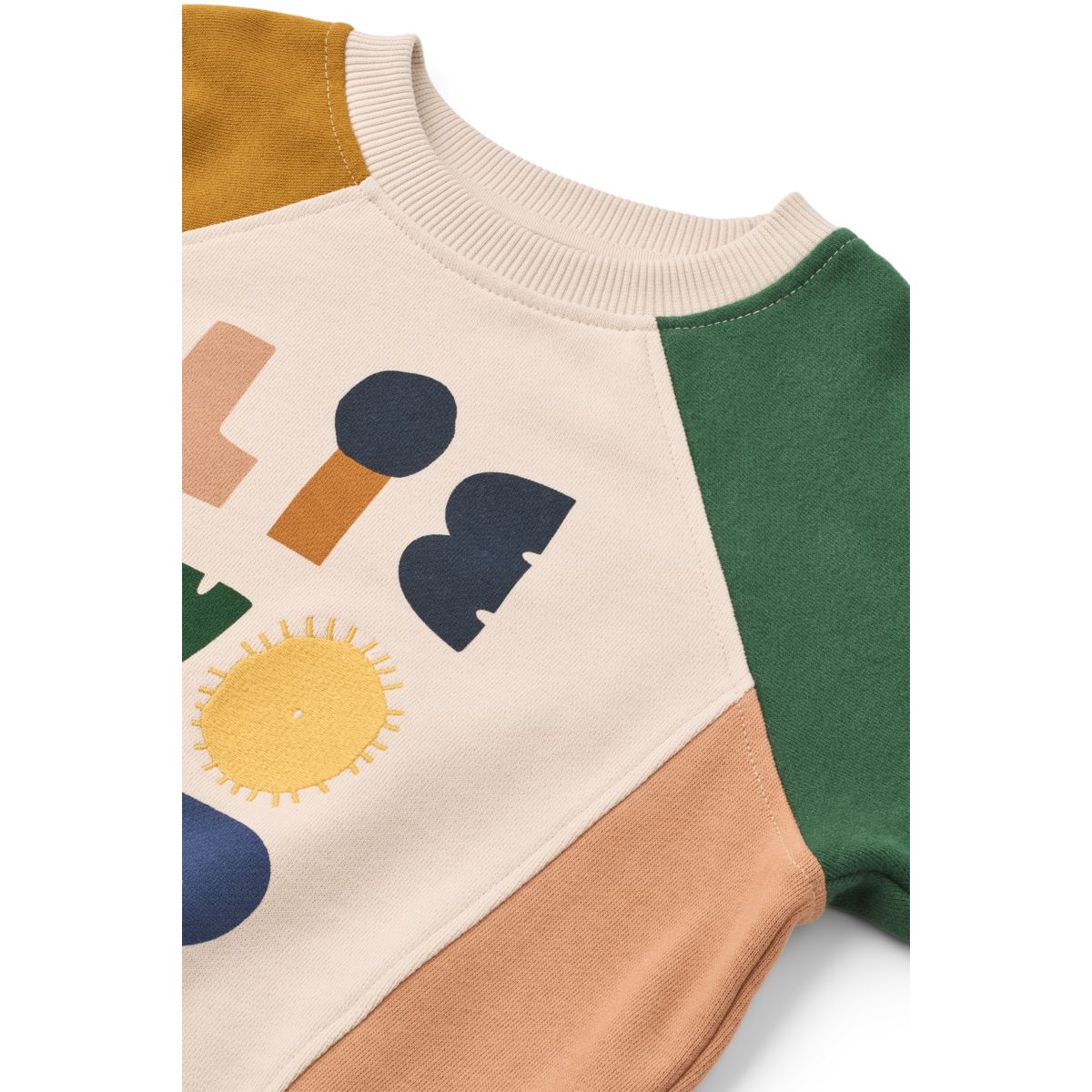 Aude Sweatshirt - Liewood characters / Golden caramel multi mix - Image 3