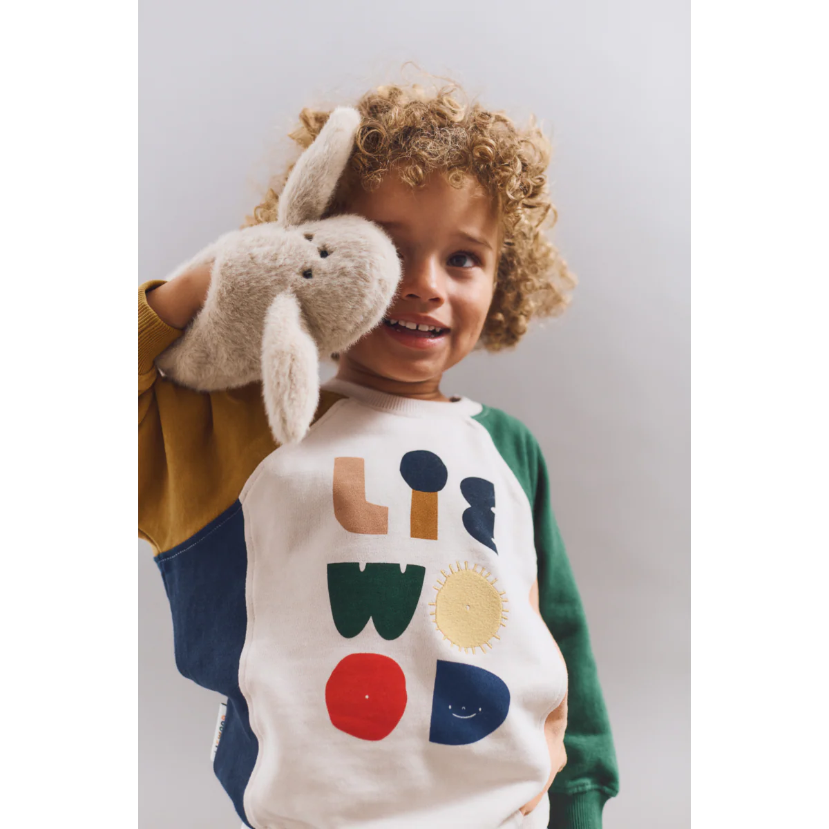 Aude Sweatshirt - Liewood characters / Golden caramel multi mix - Image 4