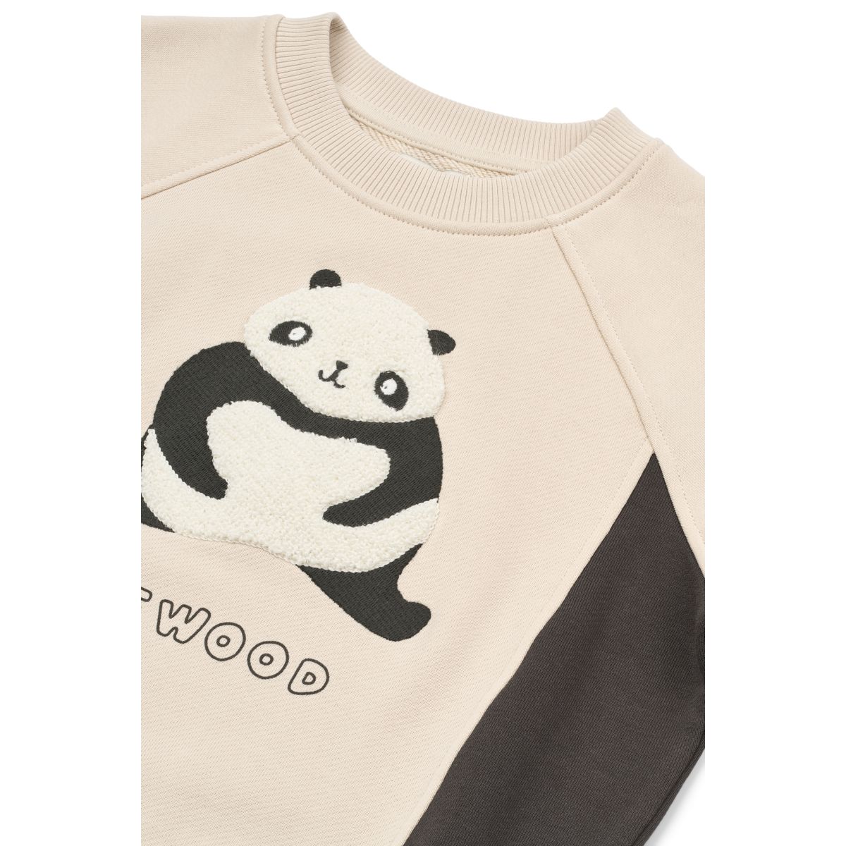 Aude Sweatshirt - Panda / Sandy / dark grey - Image 3