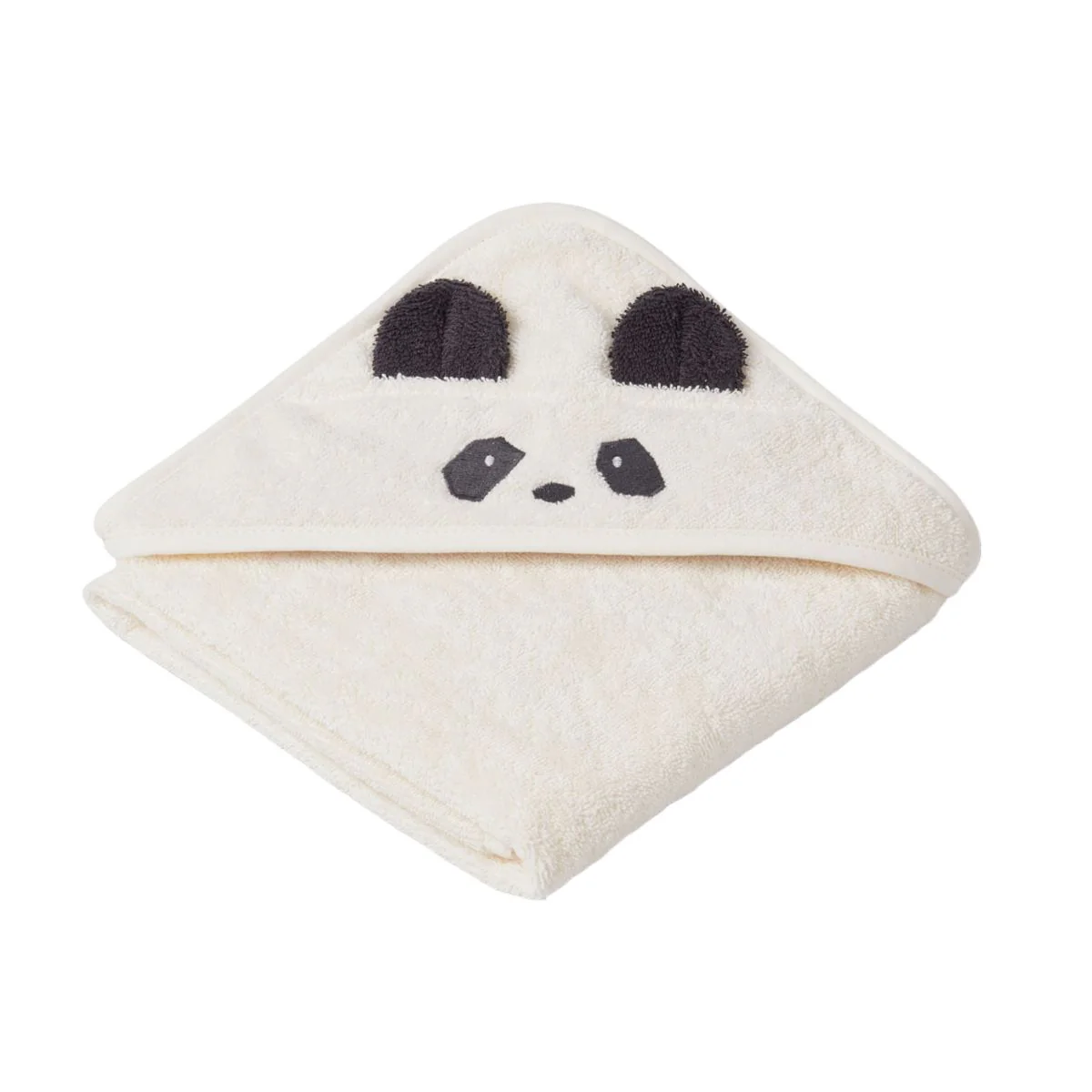 Augusta Hooded Junior Towel - Panda creme de la creme