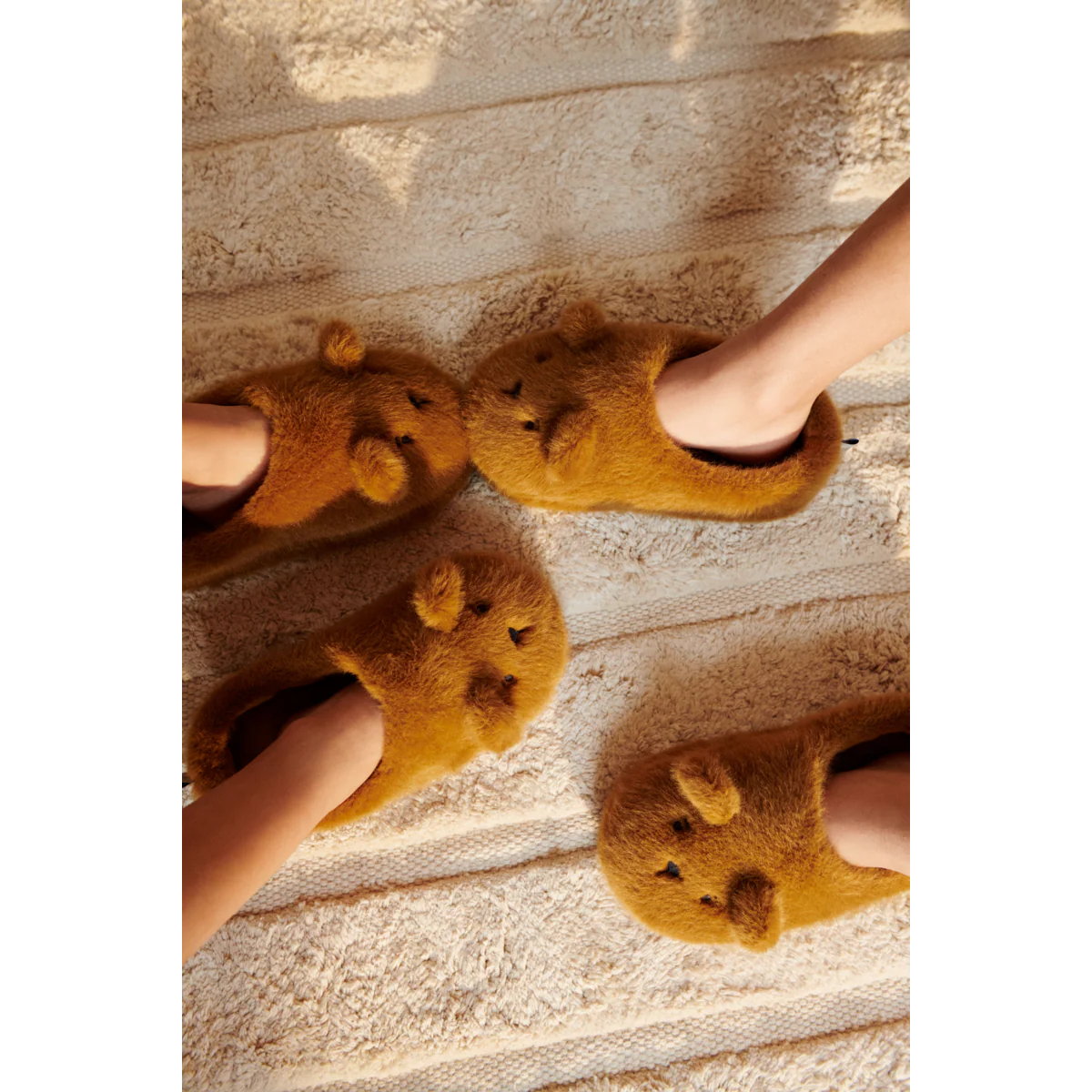 AVIAJA Bear Slippers - Golden caramel - Image 7