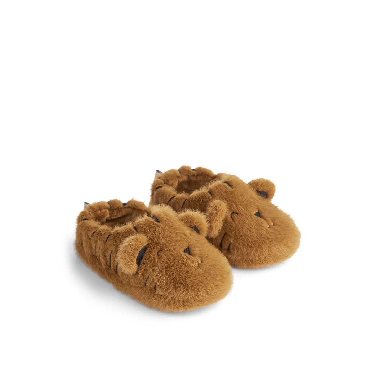 Aviaja Tiger Slippers - Golden caramel