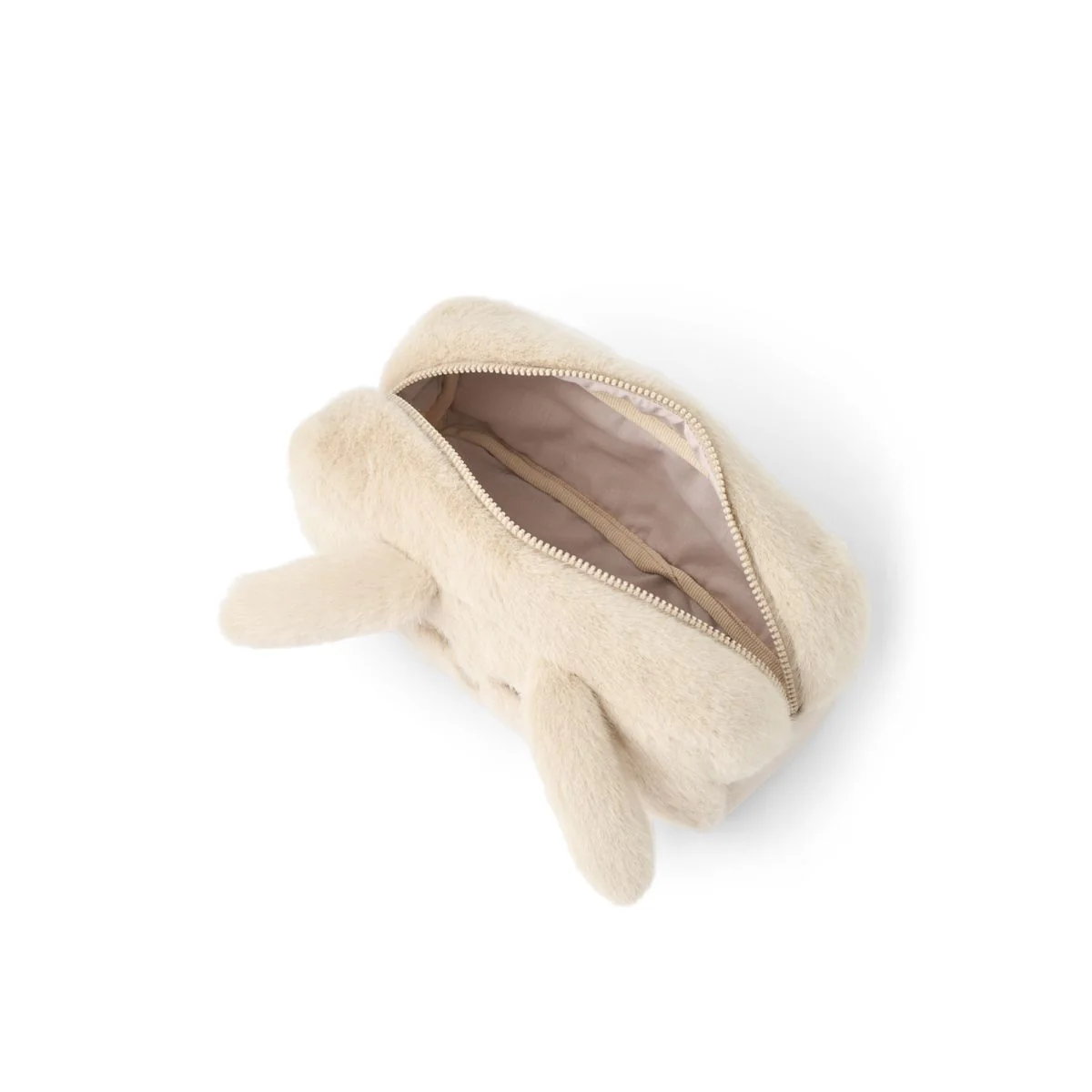 Beno Rabbit Plush Pencil Case - Mist - Image 2