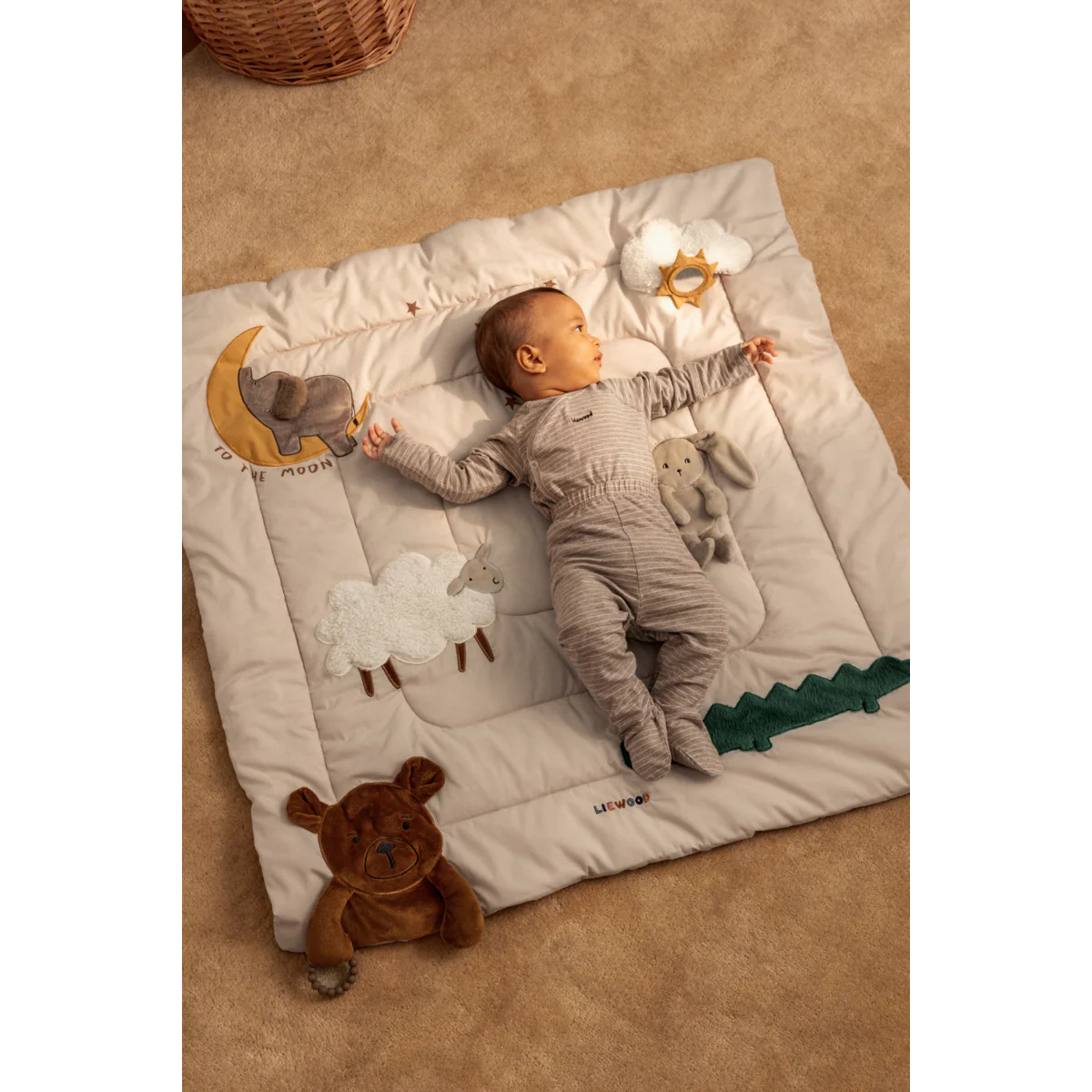 BERNET Activity Blanket - Sandy multi mix - Image 2