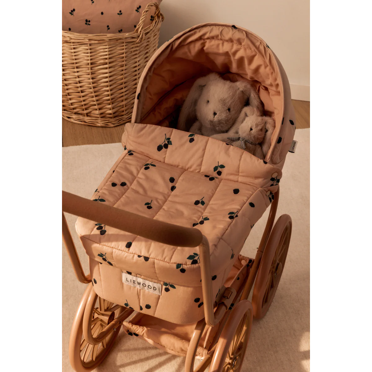BERTO Mommy & Baby Rabbit Teddy - Mist - Image 2