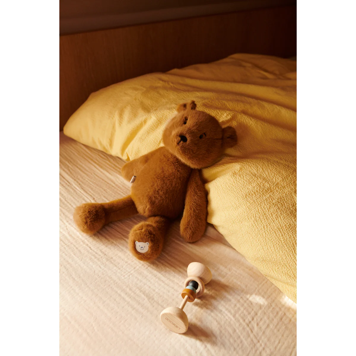 Berto Bear Teddy - Golden caramel - Image 3
