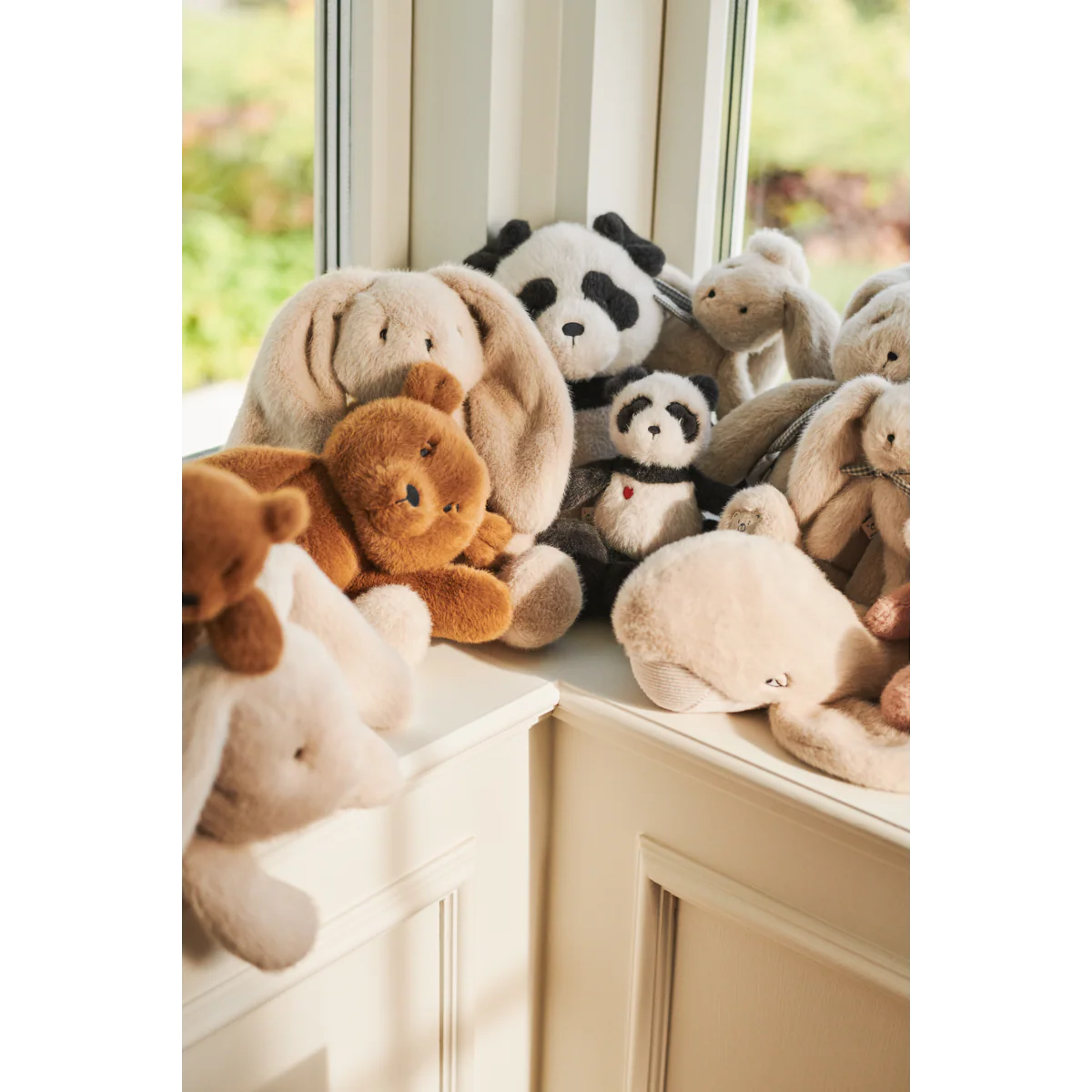 Berto Panda Teddy - Sandy / Dark grey - Image 3