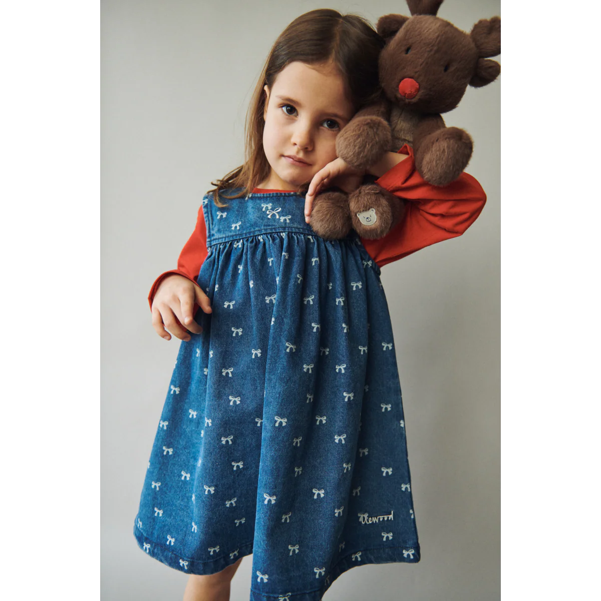 Berto Reindeer Teddy - Pecan - Image 3