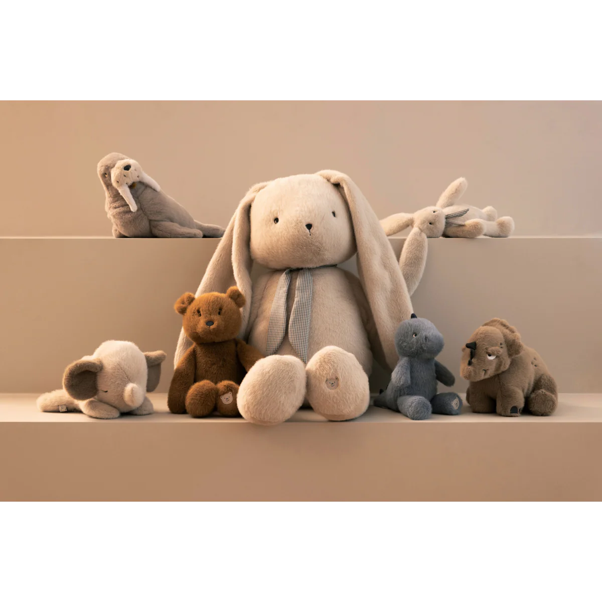 Berto Walrus Teddy - Stone beige - Image 2