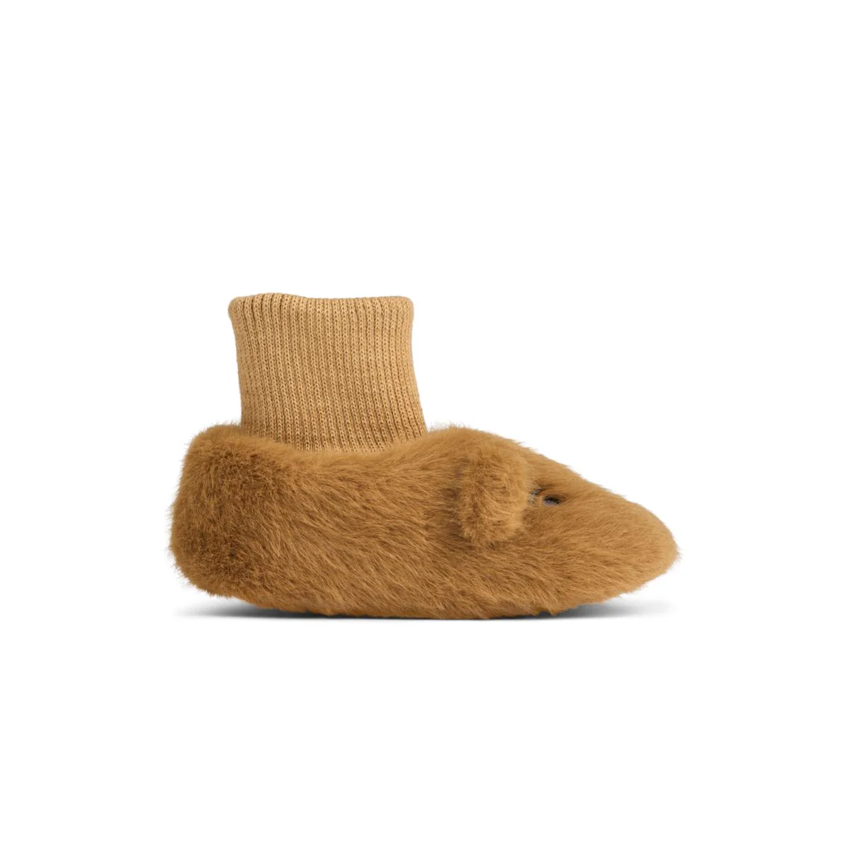 Beth Bear Plush Slippers - Golden caramel - Image 3