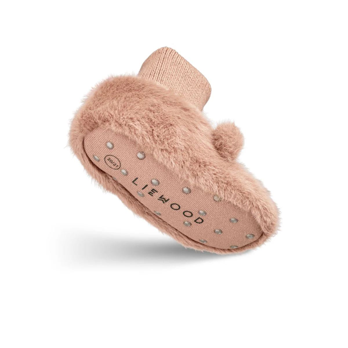 Beth Bear Plush Slippers - Pale tuscany - Image 2