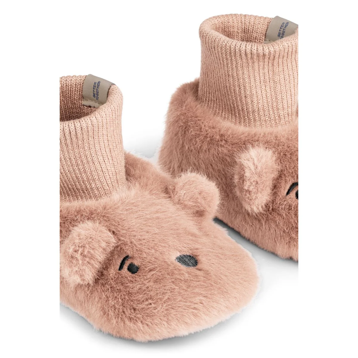 Beth Bear Plush Slippers - Pale tuscany - Image 4