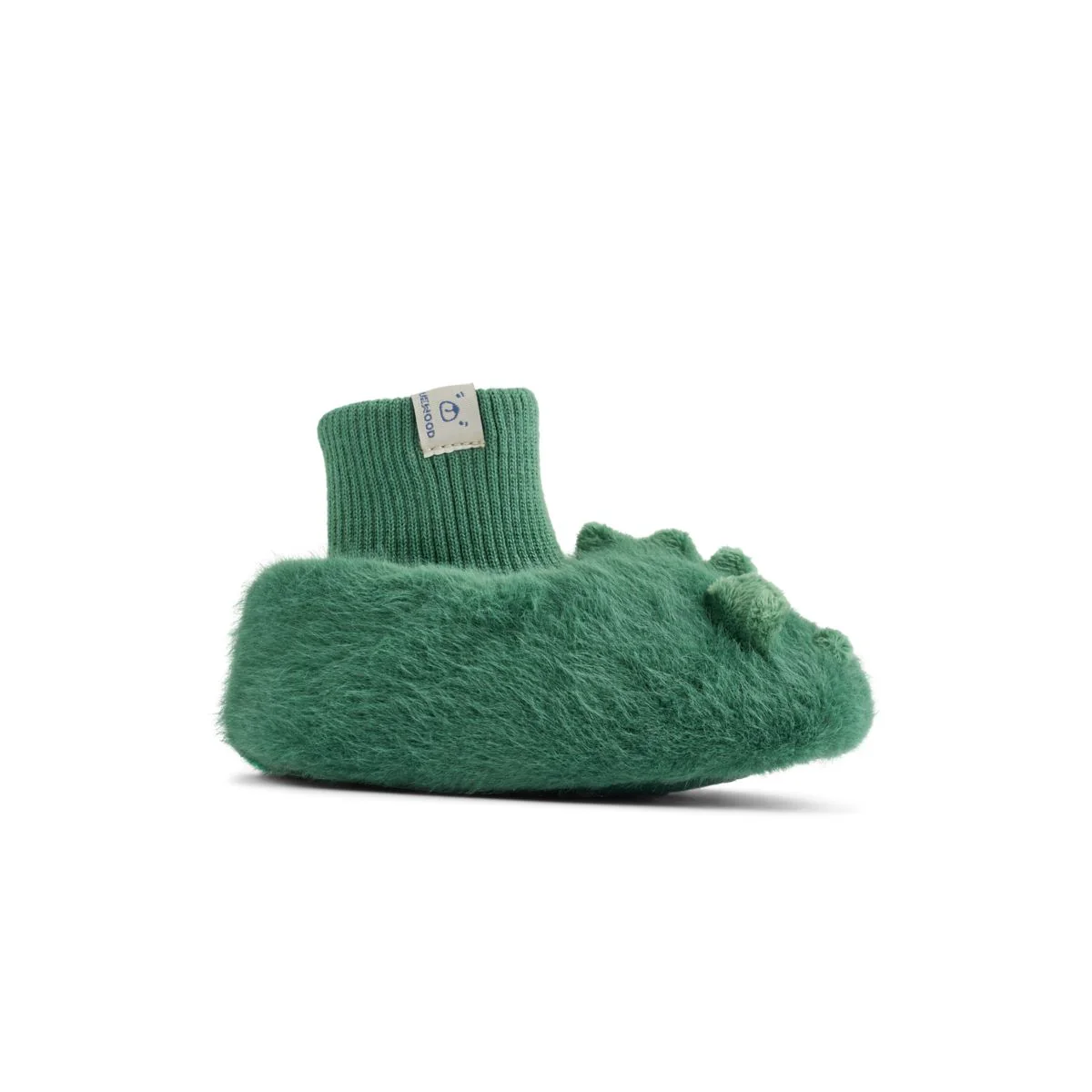 Beth Crocodile Plush Slippers - Garden green - Image 3