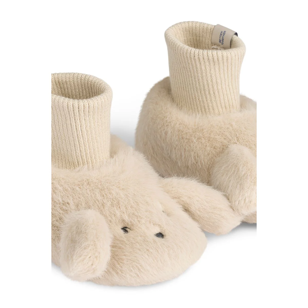 Beth Rabbit Plush Slippers - Mist - Image 4