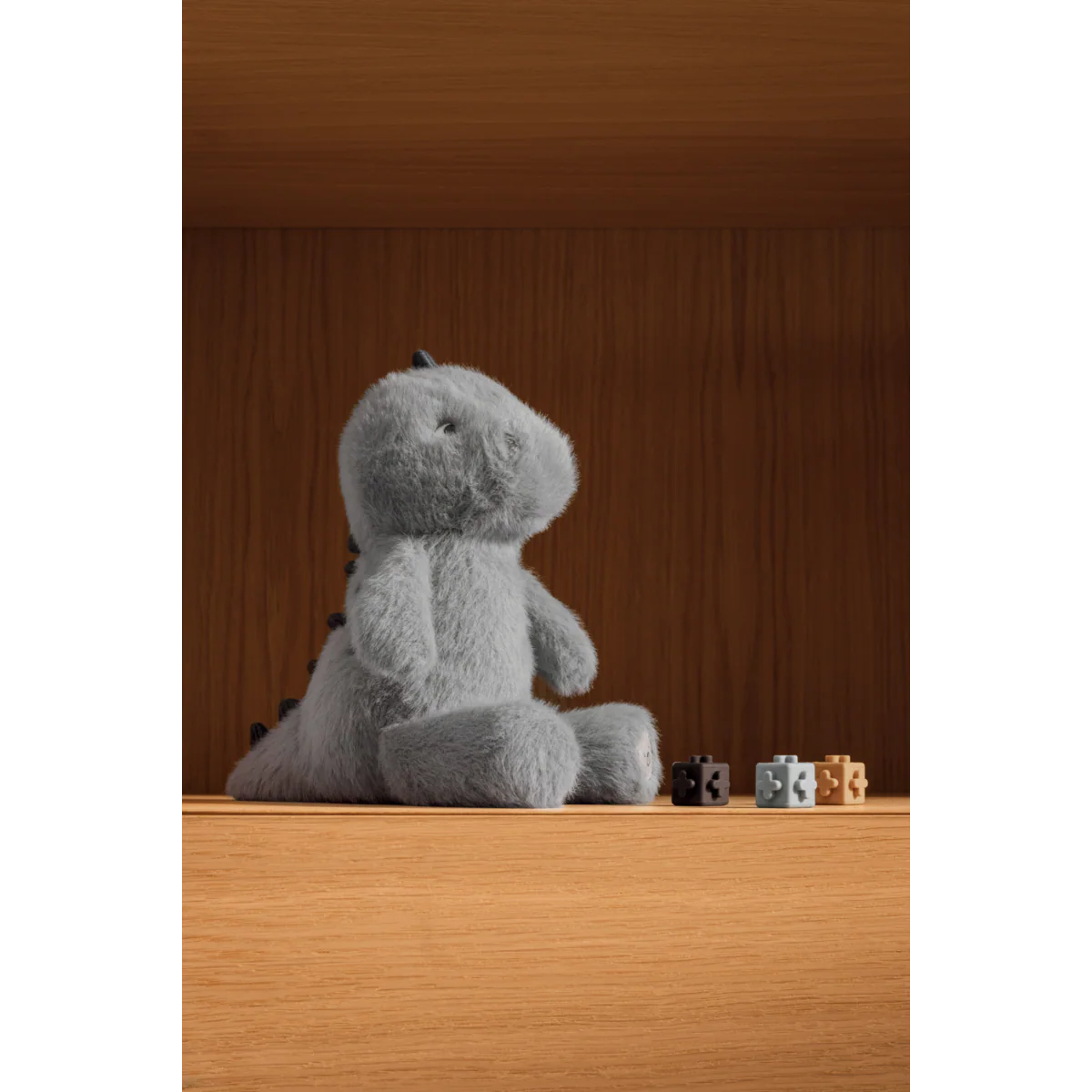 Binnie Stegosaurus Teddy - Blue fog - Image 2