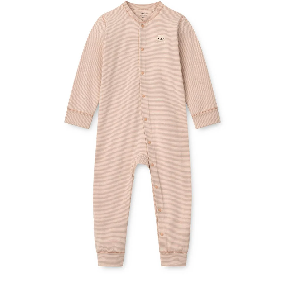 Birk Grow Striped Pyjamas Jumpsuit - Y/D Sandy / Pale tuscany stripe