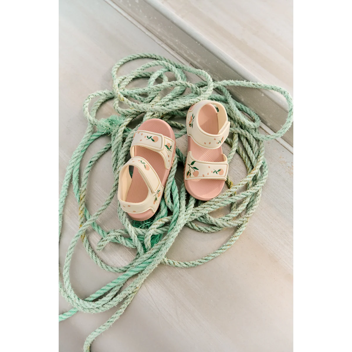 Blumer Strap Sandals - Peach / Sea shell - Image 5