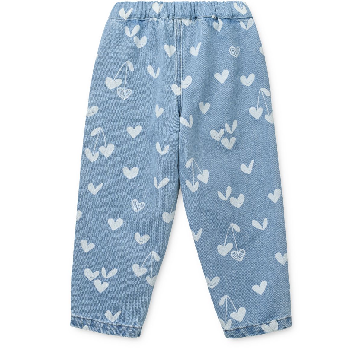 Borris Printed Denim Trousers - Sweethearts / light blue denim - Image 2