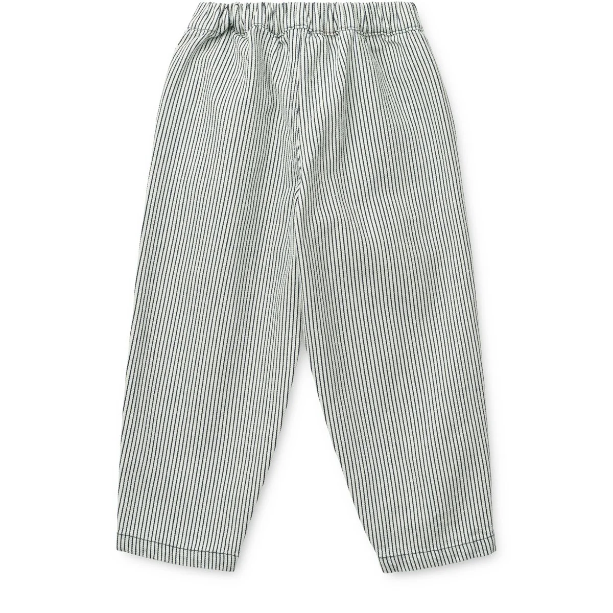 Borris Stripe Denim Trousers - Classic navy / Creme de la creme - Image 2