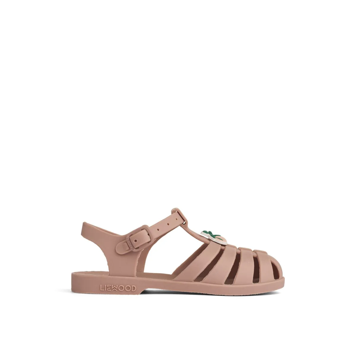 Bre Beach Sandals with Charms - Peach / Dark rose - Image 3